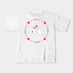 valentine cute valentine day gift Kids T-Shirt